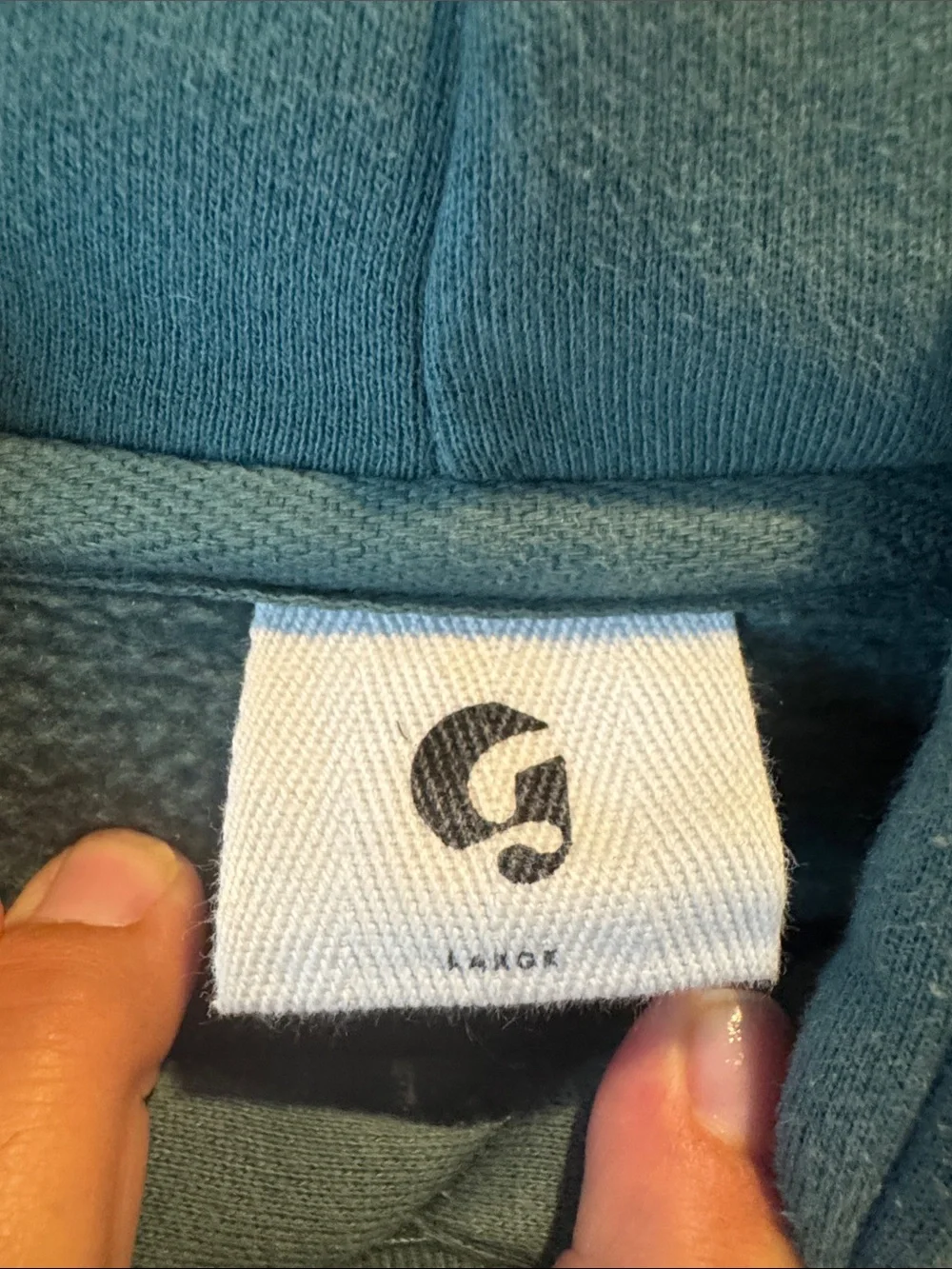 Glossier Unisex Sage Hoodie with Embroidered Logo - Limited Release Colorway